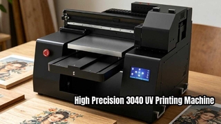High Precision Printing 3040 UV Flatbed Printer