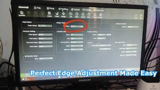 KECAI DTF X Edge Adjustment Tutorial